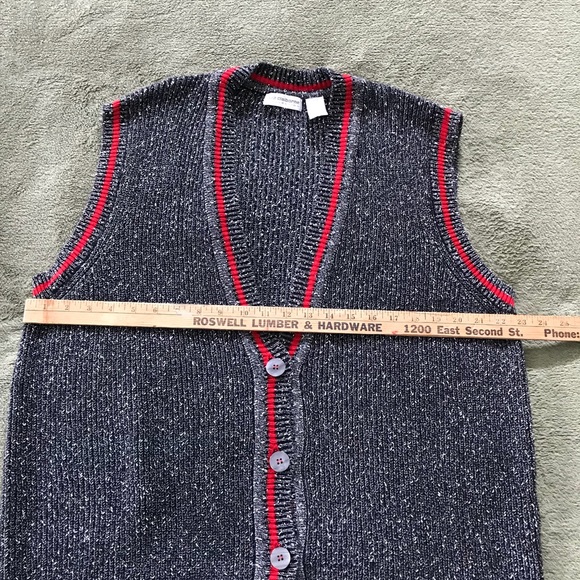 Liz Claiborne Collection Ladies Vest Sweater XL/1X - Picture 6 of 8